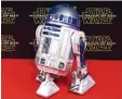  ?? Foto: Jens Kalaene, dpa ?? Teure Filmrequis­ite: R2D2 aus „Star Wars“.