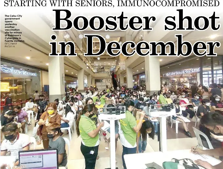 Booster shot in December - PressReader