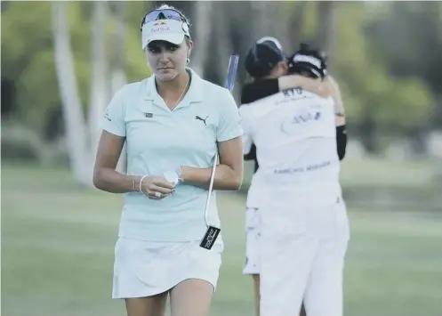  ??  ?? 0 Lexi Thompson lost out in this year’s ANA Inspiratio­n to So Yeon Ryu after being penalised four shots after a call-in from a TV viewer.