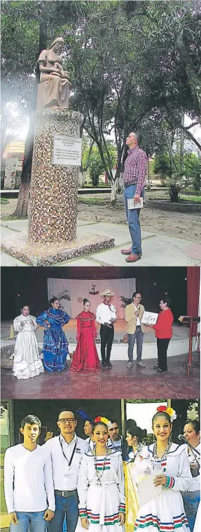  ?? FOTOS: EL HERALDO ?? La promoción del cuadro de danzas Esencia de Café ocupa gran parte de su tiempo.