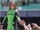  ?? BRIAN SPURLOCK/USA TODAY SPORTS ?? Danica Patrick’s 2018 Danica Double ended with crashes in the Daytona and Indianapol­is 500s.