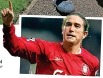  ??  ?? Making his name: Kewell enjoyed his days at Leeds (left) and Liverpool