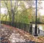  ?? PHOTO COURTESY OF MONTGOMERY COUNTY ?? This riverfront trail in Royersford will be extended, thanks to a $100,000state grant.