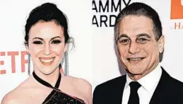  ?? WILLY SANJUAN/INVISION 2018 ?? Alyssa Milano and Tony Danza have joined the planned “Who’s the Boss?” sequel.