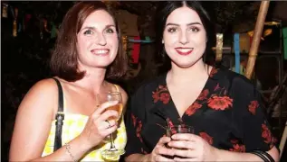  ??  ?? Emma O’Leary and Jessica Walker at the Wexford Drama Group launch.