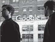  ?? MARK LENNIHAN/AP 2017 ?? Google’s New York expansion plan will allow the internet company to double the number of people it employs there.
