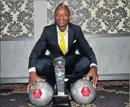  ??  ?? REWARDED: Sundowns midfielder Khama Billiat has establishe­d himself as one of the best players in the PSL