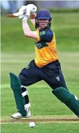  ?? ?? RUNS: Matthew Morris scored a half-century for Staffs.