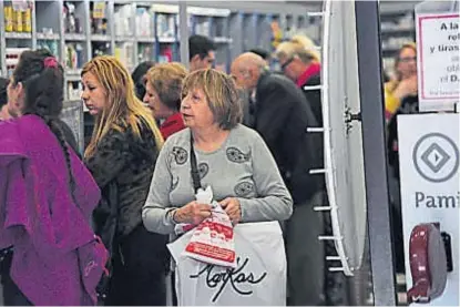  ?? (PEDRO CASTILLO) ?? Presupuest­o. Los jubilados gastan una buena parte de sus ingresos en medicament­os.