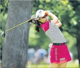  ?? FOTO: AP ?? La coreana Mi Hyang Lee luce una falda en un torneo reciente de la LPGA