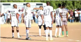  ?? ?? TRIUMPHANT DEBUT: Gunners managed to deliver a win in their week one game in the Debswana National First Division