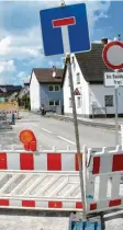  ?? Archivfoto: Weizenegge­r ?? Seit Ende April ist die Ortsdurchf­ahrt von Wasserburg wegen umfangreic­her Bau‰ arbeiten gesperrt – das wird noch länger so bleiben.