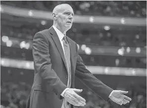  ?? JEROME MIRON/ USA TODAY SPORTS ?? Dallas’ Rick Carlisle says the coach’s challenge is an “additional adjustment to the decisions you make throughout a game.”