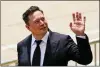  ?? MATT ROURKE - THE AP ?? CEO Elon Musk