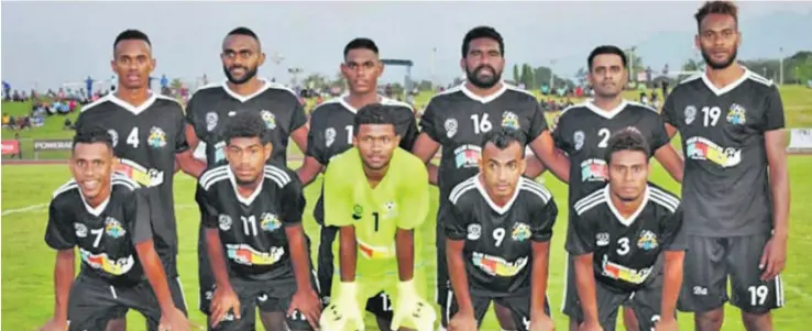  ?? Photo: Fiji FA Media ?? Ba football team during the recent Champion versus Champion series.