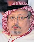  ??  ?? Journalist Jamal Khashoggi