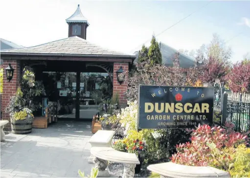  ?? Dunscar Garden Centre on Southport New Road in Tarleton pictured in 2006 ??