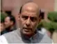  ??  ?? Rajnath Singh