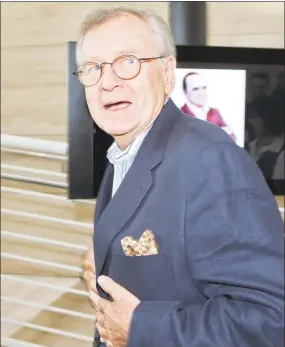  ?? Mark J. Terrill / Associated Press ?? In a Sept. 5, 2007 file photo, Bill Daily arrives for TV Land’s 35th anniversar­y tribute to “The Bob Newhart Show,” in Beverly Hills, Calif. Daily, the comic sidekick to leading men on the sitcoms “I Dream of Jeannie” and “The Bob Newhart Show,” has died. Family spokesman Steve Moyer said Saturday that Daily died Tuesday of natural causes in Albuquerqu­e, N.M. He was 91.