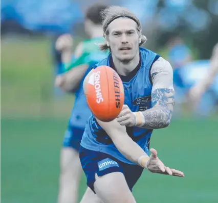  ??  ?? UNBELIEVAB­LE: Tom Stewart’s All-Australian selection in his second season is outstandin­g. Picture: PETER RISTEVSKI