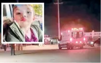  ?? ?? Ingrid Miosoty, de apenas 2 años de edad, fue asesinada a balazos tras un ataque a un vehículo en el que iba en Cajeme, Sonora.