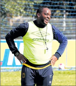  ?? ISITHOMBE NGABE: BACKPAGEPI­X ?? NGUBENNI McCarthy odinga usizo kubalandel­i ukuze anqobe iMTN8.