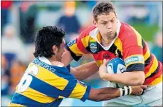  ?? Photo / Supplied ?? Jono Gibbes pictured playing for his beloved Waikato against Bay of Plenty.