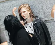  ?? JAMES WALKER PHOTOGRAPH­Y ?? Supermodel Coco Rocha says Vancouver’s cultural diversity allows for a wide variety of style influences.