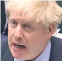  ??  ?? IN A HUFF MPs frustrate Johnson