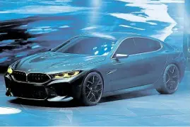  ?? Foto: Reuters ?? Michal Šafránek, iDNES.cz BMW řady 8 Nová luxusní řada mnichovské značky v nabídce nahradí stávající řadu 6. První zástupce řady 8 se představí už letos.