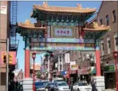  ?? WIKIMEDIA COMMONS ?? The Friendship Gate at 10th Street in Philadelph­ia’s Chinatown, pictured in 2013.