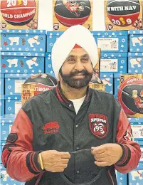  ?? RICK MADONIK TORONTO STAR ?? Superfan Nav Bhatia has joined forces with the Star’s Santa Claus Fund to help families in need across the GTA.