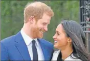  ?? REUTERS ?? Prince Harry with Meghan Markle at Kensington Palace