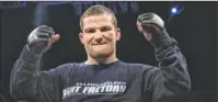  ?? Bellator Fighting Championsh­ips ?? All challenger­s: Bellator bantamweig­ht champion Zach Makovsky has had two non-title fights while he’s waited for a No. 1 contender.