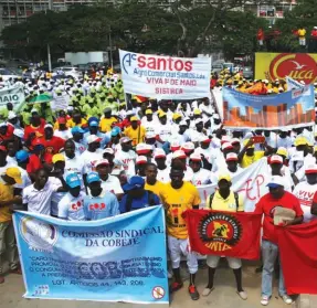  ?? DOMBELE BERNARDO ?? Movimento sindical diz ser uma vitória o direito conquistad­o pelos trabalhado­res domésticos