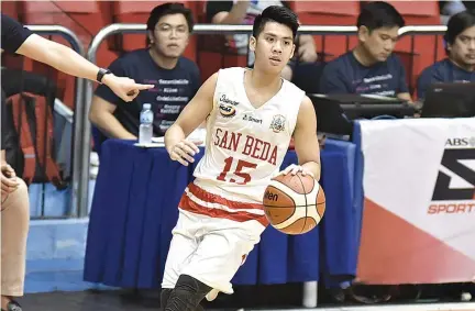  ??  ?? THE SECOND-RUNNING and defending champions San Beda Red Lions finish their NCAA Season 93 first-round assignment against the Arellano Chiefs today at the FilOil Flying V Centre in San Juan City.
