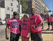  ?? SUBMITTED PHOTO ?? Built Fitness gym owner Clayton Kellum is hosting a workout fundraiser on Saturday in Downingtow­n to benefit Unite for Her and to raise awareness about breast cancer. Gym members have participat­ed in similar events in the past.