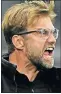  ??  ?? JURGEN KLOPP