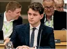  ?? DAVID UNWIN/STUFF ?? Palmerston North’s youngest councillor William Wood topped the polls in October, and has been given a committee deputy chairperso­n role.