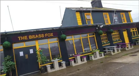  ??  ?? The Brass Fox in Wicklow town.