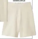  ??  ?? $99
Cos knit shorts cosstores.com.au