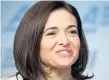  ??  ?? Sheryl Sandberg is calling for a change in the harassment claims are dealt with.