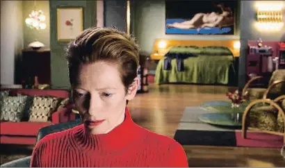  ?? IGLESIAS MAS ?? Tilda Swinton es la protagonis­ta del último trabajo de Pedro Almodóvar