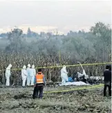  ?? / ARCHIVO ?? El accidente aéreo cobró la vida de cinco personas