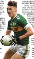  ??  ?? David Clifford showed promise from an early age, but not everyone is as precocious­ly talented as the Kerry youngster