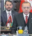  ?? FOTO: IMAGO IMAGES ?? Präsident Erdogan und Finanzmini­ster Albayrak.