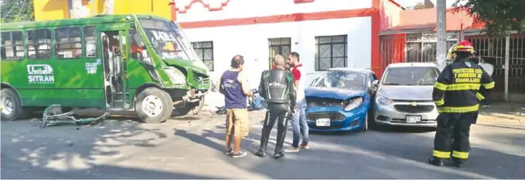  ?? Cortesía ?? El encontrona­zo ocurrió en la colonia San Juan Bosco.