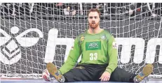  ?? FOTO: MARIUS BECKER/DPA ?? Erstmal aussortier­t: Handball-Torwart Andreas Wolff gehört nicht zum Kader für die nächsten Länderspie­le.