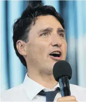  ??  ?? Prime Minister Justin Trudeau’s idea of a holiday to mark reconcilia­tion is unpopular with some readers.