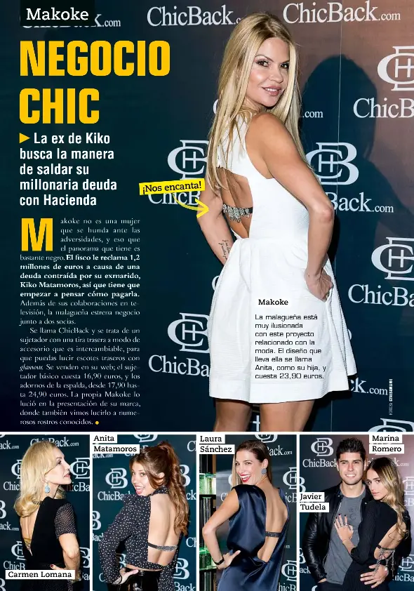 MAKOKE Y SU LÍNEA DE LENCERÍA -